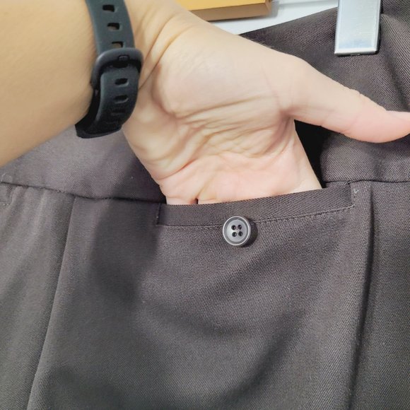 INC International Concepts | Womens Petite Wide Leg Trouser Pants Stretch 8P - Picture 6 of 10